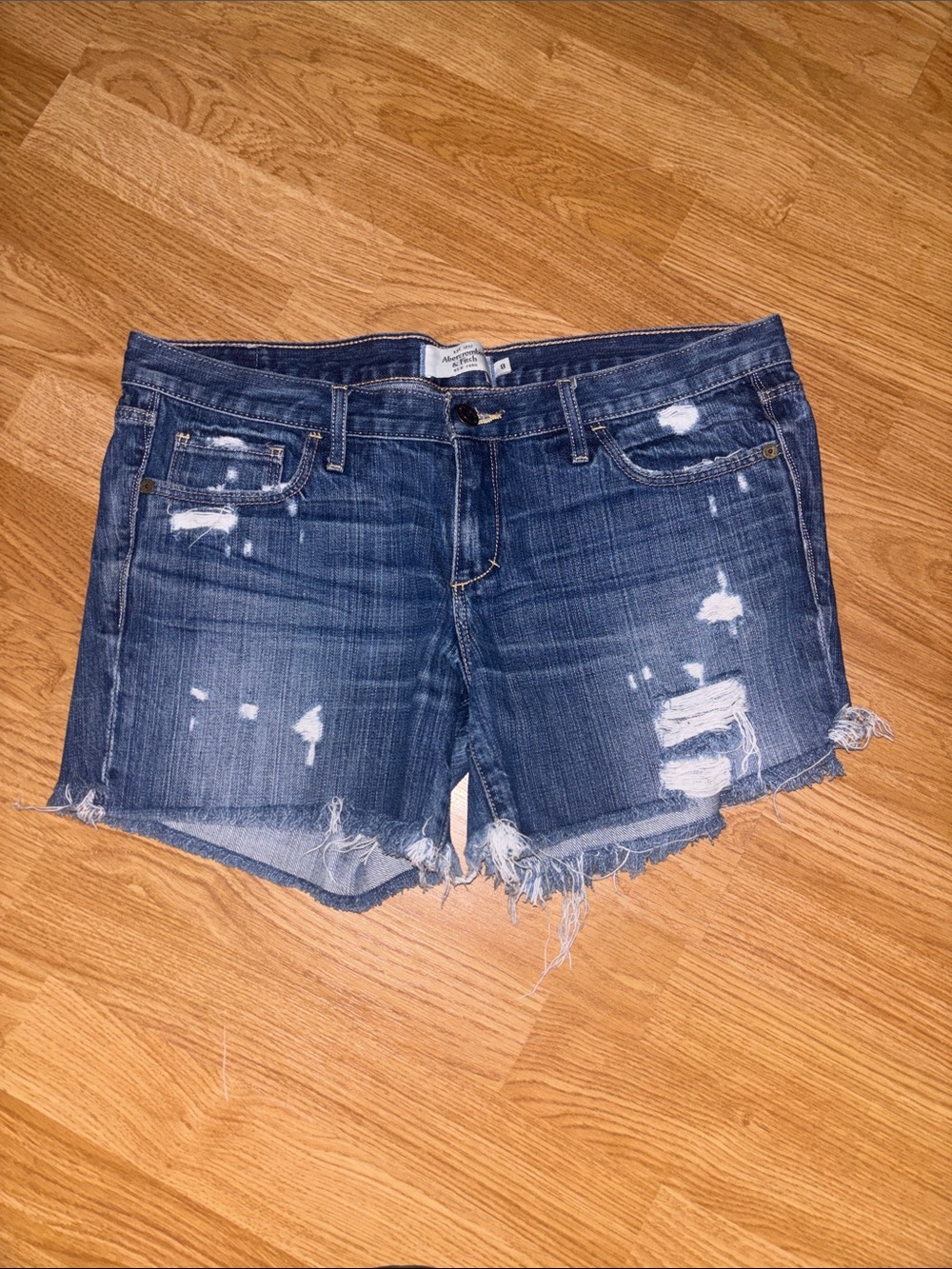Abercrombie & Fitch Distressed Denim Women's Shorts